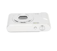 48MP Portable Compact Camera, 1080P FHD Video, 16X Digital Zoom, 2.4 Inch IPS Screen, Rechargeable Camera for Kids 5-13. Easy Autofocus & Color Images (Silver)