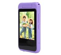 48MP Toddler Touchscreen Game Phone Camera with 1080P Video, 2.8 Inch IPS Touch Screen MP3 Music Player for Kids, Sticker and Filter, Entertainment and Creativity (Purple)