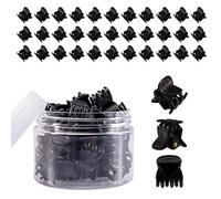 48pack Small Claw Hair Clip Neutral Color Hair Barrettes Children Hair Pin For Toddler Girls And Women