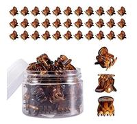 48pack Small Claw Hair Clip Neutral Color Hair Barrettes Children Hair Pin For Toddler Girls And Women