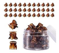 48pack Small Claw Hair Clip Neutral Color Hair Barrettes Children Hair Pin For Toddler Girls And Women