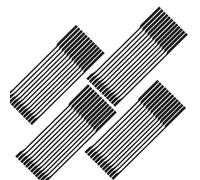 48pcs 105mm 4“ Inch Pinned Scroll Saw Blades Wood Cutting For Dremel Moto Saw (Size : Fine wood)