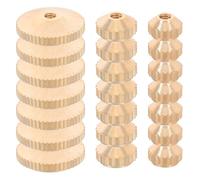 48pcs Brass Clock Hand Nut Assortment for Wall Clock Repair | Golden Brass Finish, Uniform Threading, Seamless Integration, Reliable Fixation for Mantel Clock Hardware
