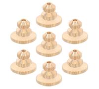 48pcs Brass Clock Hand Nuts Assortment 5/6/10mm Replacement Fasteners | Golden Finish, Uniform Threading, Secure Installation for Grandfather Clocks and Mantel Hardware, Suitable for School