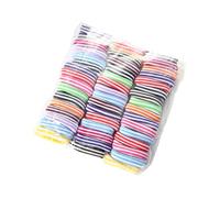 48pcs Cloth Hair Ties, Seamless Hair Bands for Women Everyday Wear | Multi-colour Assortment, Iridescent Style, Suitable for Braids, Buns, Office Outfits, Sports and Workouts
