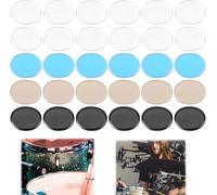 48Pcs Drum Gel Pads Moon Gel For Drums Drum Damper Gel Pads Professional Snare Drum Surface Dampening Pads, Surface Silencing Pads For All Types Of Drums And Cymbals, Tone Control