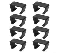 48PCS For Sectional Sofa Clips Outdoor Patio Furniture Clips Plastic Rattan Connectors for Reliable and Stable Connection of Sofa Units (8pcs 72mm)