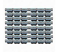 48PCS Gillette Mach 3 Razor Blade Refills, Manual Replacement Blades for Men