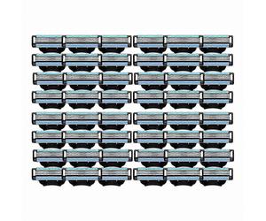 48PCS Gillette Mach 3 Razor Blade Refills, Manual Replacement Blades for Men