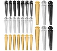 48pcs Metal Cribbage Pegs for Board Game Scoring, Iron Travel Set