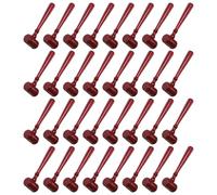 48pcs Mini Wooden Gavel Judge Hammer for Law Students Presentations | Polished Wood Grain, Smooth Burr Free Finish, Portable Prop, Group Activity Ready for Glass Platforms