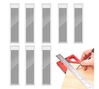 48Pcs Pencil Refills 2.8mm Pencil Refill for Tracer/Pica Black Practical Carpenters Pencil Deep Hole Marking Pencil Lead Refills Replacement Woodworking Construction Building