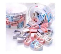 48pcs Pencil Sharpener Pencil Sharpener for Kids, Blade to Fast Sharpen, Suitable for No.2/School/Classroom/Office/Home