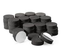 48pcs Pot Feet Risers Natural Rubber Flower Pot Mat Invisible Pot Feet For Heavy Outdoor Plants, Fl