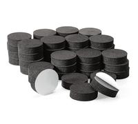 48pcs Pot Feet Risers Natural Rubber Flower Pot Mat Invisible Pot Feet For Heavy Outdoor Plants, Fl