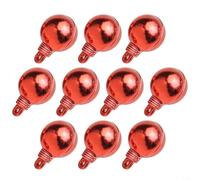 48PCS Shatterproof Christmas Decorations Glitter Ball Ornaments for Trees and 5cm (Red)