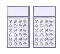 48Pcs Silver Metal Fastener Buttons Mini Sew-on Snap Buttons Press Studs Button Sewing for DIY Doll Clothes, Clothing Sewing Accessories (6mm)