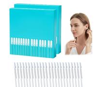 48Pcs Sticky Ear Cleaning Buds, Sticky Ear Cleaning Sticks, Reusable Earwax Removal Adhesive Swabs, Sticky Ear Cleaner for Children Elderly Woman Man