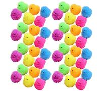 48pcs Stress Chicken Puffers Toy To Remove And Manage Anger Kids And Adults Sensory Anti-Pressure Chicken Puffers With Light Party Pack Squeeze Small For Stress Relief For Adults Kids