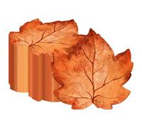 48Pcs Thanksgiving Napkins Disposable Fall Paper Napkins, Thansgiving Maple Leaf Dinner Napkin for Autumn Harvest Party Decor