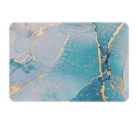 48Rounded Corner Floor Mat - Non-Slip Absorbent Bath Mat for Bathroom Kitchen Entryway, Soft Quick-Dry Fabric, Pet-Friendly Home Decor