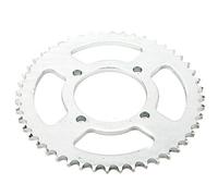 48T Aluminum Rear Sprocket Cog, 428 Chain Compatible Rear Sprocket, 76mm Center Hole 48 Teeth Sprocket Cog with Precision Mounting Holes for 250cc Pit Trail Dirt Bike