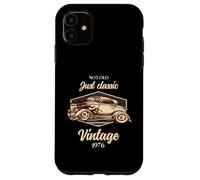 48th birthday gift man vintage 1976 not old classic car fun Case for iPhone 11