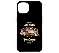 48th birthday gift man vintage 1976 not old classic car fun Case for iPhone 13