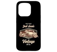 48th birthday gift man vintage 1976 not old classic car fun Case for iPhone 15 Pro