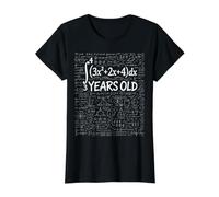 48th Birthday Integral Calculus Math Nerd Funny Value Graphic T-Shirt, Women, Black, S