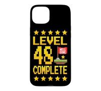 48th Birthday Level 48 Years Decoration Gift Case for iPhone 15 Plus