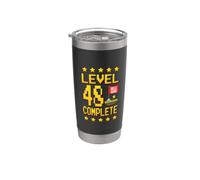 48th Birthday Level 48 Years Decoration Gift Stainless Steel Insulated Tumbler