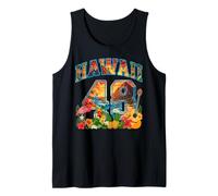 48th Birthday Party Hawaii Tropical Beach Summer Men Women Tank Top