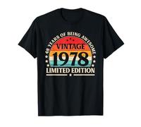 48th Birthday - Vintage 1978 Limited Edition 48 Years Old T-Shirt