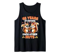 48th Wedding Anniversary 48 Years of Driving Each Other Nuts Tank Top