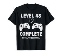 48th Wedding Anniversary 48 Years Retro Level 48 Complete T-Shirt