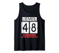 48th Wedding Anniversary Unlocked Level 48 Birthday Complete Tank Top