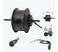 48V 1000W Brushless High Torque Wheel Hub Motor for Fat Bikes, Rear Drive with Support for Screw in 6 9 Speed Flywheel and Right Side Disc Brake (190mm install wide)