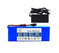 48V 100Ah/90Ah/60Ah/20Ah Ebike Battery E-Bike Lithium-Ion Battery, Lectric Bike Battery Pack with Charger for 1000W 750W 500W Electric Bicycle Scooter Motor 48V 20Ah,T