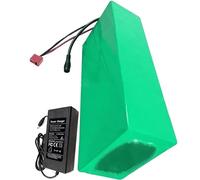 48V 10Ah/12Ah/15Ah/20/25/30Ah Rechargeable Lithium Battery, Pack With BMS Protection High Power Battery Waterproof PVC, For 200W 300W 400W 500W 800W 1000W Motor(48v 15ah(1),T)