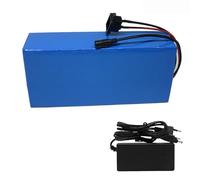 48V 15Ah Ebike Battery Lithium Battery Pack,13S4P Lithium Ion Electric Bike Battery with Charger 54.6V 2A, for 1000W Motor Electric Bicycle Scooter A,XT60+DC