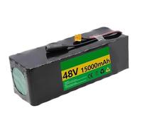 48V 15Ah Ebike Battery with 2A Fast Charge 13S3P Electric Bike Lithium Battery Waterproof PVC Battery with Built-In Protective Plate High Power Battery XT90