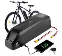 48V 15Ah Ebike Battery with Charger, Lithium-Ion Electric Bicycle Battery with BMS Protection, Replacement Mountain Bike Battery Pack 48V 15Ah