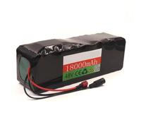 48V 18AH E-Bike Lithium-Ion Battery 13S3P Waterproof Lithium Electric Bicycle Battery Built-In Protection Board Rechargeable Battery with Charger Long-Lasting Battery XT30+JST