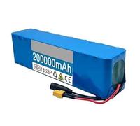 48V 200Ah 13S3P E-Bike Lithium Ion Battery Pack Built-in BMS Protection Ideal for 500-3000W Electric Bicycle Motor with 54.6V2A Charger XT60
