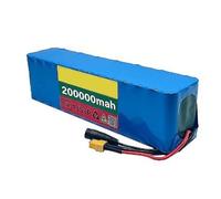 48V 200AH Ebike Battery Pack Electric Scooter Replacement Lithium Battery Bicycle Removable Lithium Batteries with BMS Charger 13S3P Waterproof Lithium Battery XT60