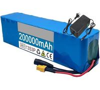 48V 20Ah 13S3P E-Bike Lithium Ion Battery Pack Built-in BMS Protection Ideal for 200-1000W Electric Bicycle Motor 48V 20Ah,XT90