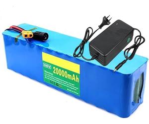 48V 20Ah 13S3P Ebike Battery Battery Pack, Electric Bike Battery with Charger 54.6V 2A, for 200W 350W 500W 750W 1000W Motor Electric Bicycle Scooter 48V 20Ah,XT60+SM