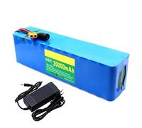 48V 20Ah E-Bike Lithium Ion Battery Pack with 54.6V 2A Charger 13S3P Electric Bicycle Scooter Battery Built-in BMS for 250W 500W 750W 1000W Motor