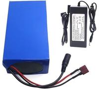 48V 20Ah E-Bike Lithium Ion Battery Pack With 54.6V 2A Charger 13S5P Electric Bicycle Waterproof Battery Built-in BMS For 250W 300W 350W 500W 750W 1000W Motor